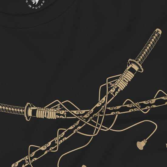 Crossed Samurai Katana Unisex Long Sleeve Tee - Samurai Original
