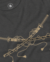 Crossed Samurai Katana Unisex Long Sleeve Tee - Samurai Original