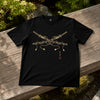 Crossed Samurai Katana Organic T-Shirt