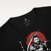 Custom Portrait Samurai Sumi-e Unisex organic t-shirt