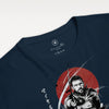 Custom Portrait Samurai Sumi-e Unisex organic t-shirt