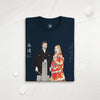 Custom Portrait Wedding Unisex organic t-shirt