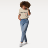 Custom Japanese Brushstroke Name & Birth Year Organic T-shirt