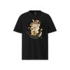 Custom name Maneki Neko Unisex organic t-shirt No.1