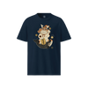 Custom name Maneki Neko Unisex organic t-shirt No.1