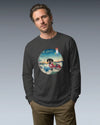 Dachshund Dog Funny Japanese Ukiyo-e Unisex Long Sleeve Tee