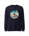 Dachshund Dog Funny Japanese Ukiyo-e Unisex Long Sleeve Tee