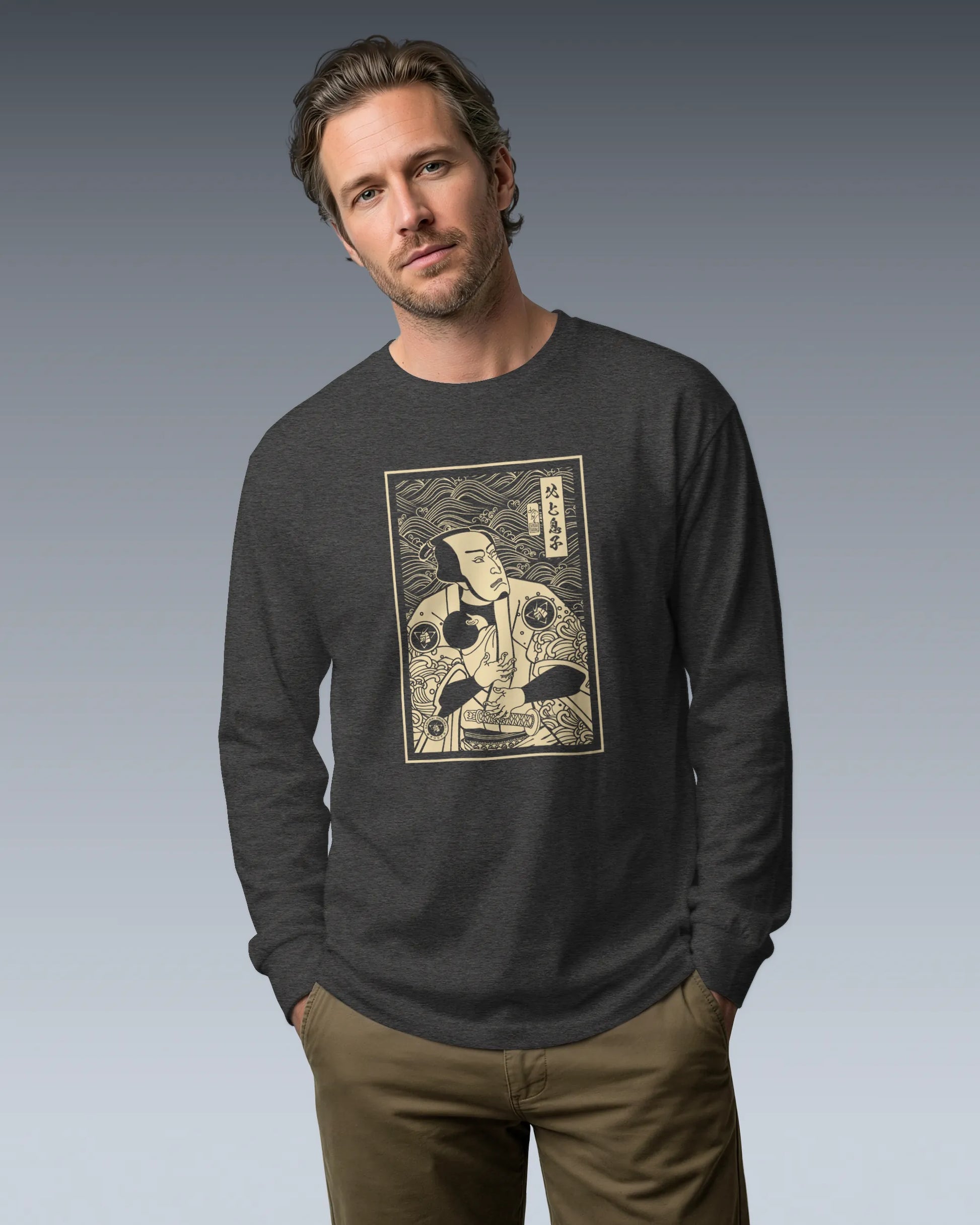 Dad Is Also Mom Love Family Unisex Long Sleeve Tee - Samurai Original