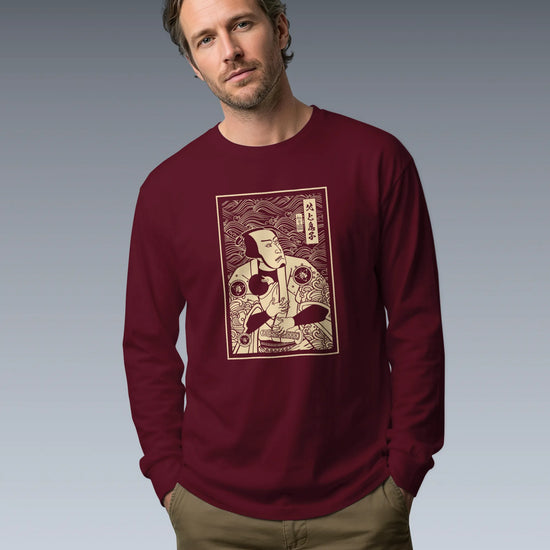 Dad Is Also Mom Love Family Unisex Long Sleeve Tee - Samurai Original