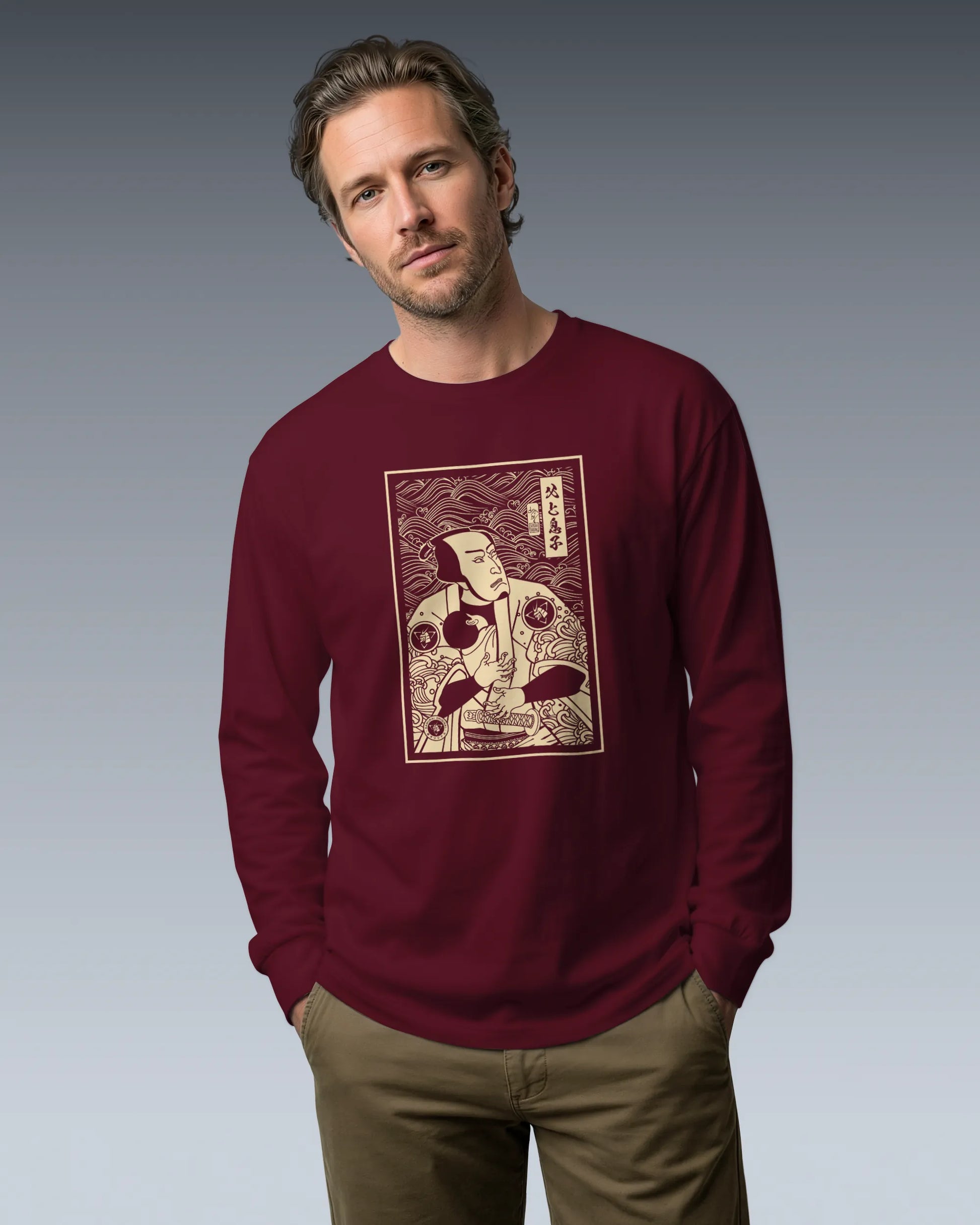 Dad Is Also Mom Love Family Unisex Long Sleeve Tee - Samurai Original