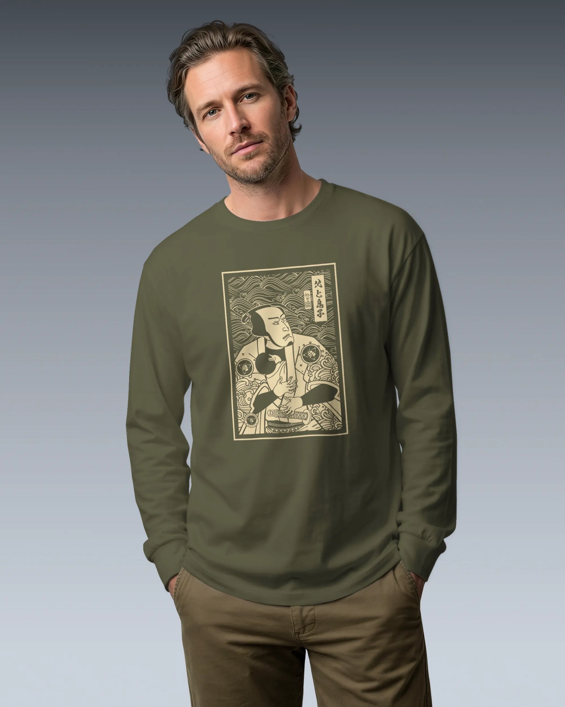 Dad Is Also Mom Love Family Unisex Long Sleeve Tee - Samurai Original