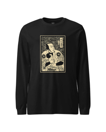 Dad Is Also Mom Love Family Unisex Long Sleeve Tee Black - Samurai Original