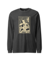 Dad Is Also Mom Love Family Unisex Long Sleeve Tee Dark Grey Heather - Samurai Original
