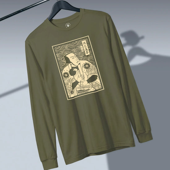 Dad Is Also Mom Love Family Unisex Long Sleeve Tee - Samurai Original