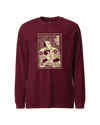 Dad Is Also Mom Love Family Unisex Long Sleeve Tee Maroon - Samurai Original