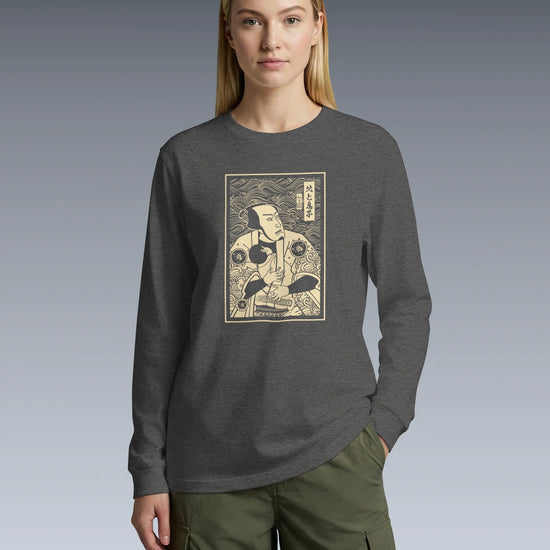 Dad Is Also Mom Love Family Unisex Long Sleeve Tee - Samurai Original
