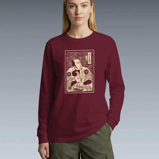Dad Is Also Mom Love Family Unisex Long Sleeve Tee - Samurai Original