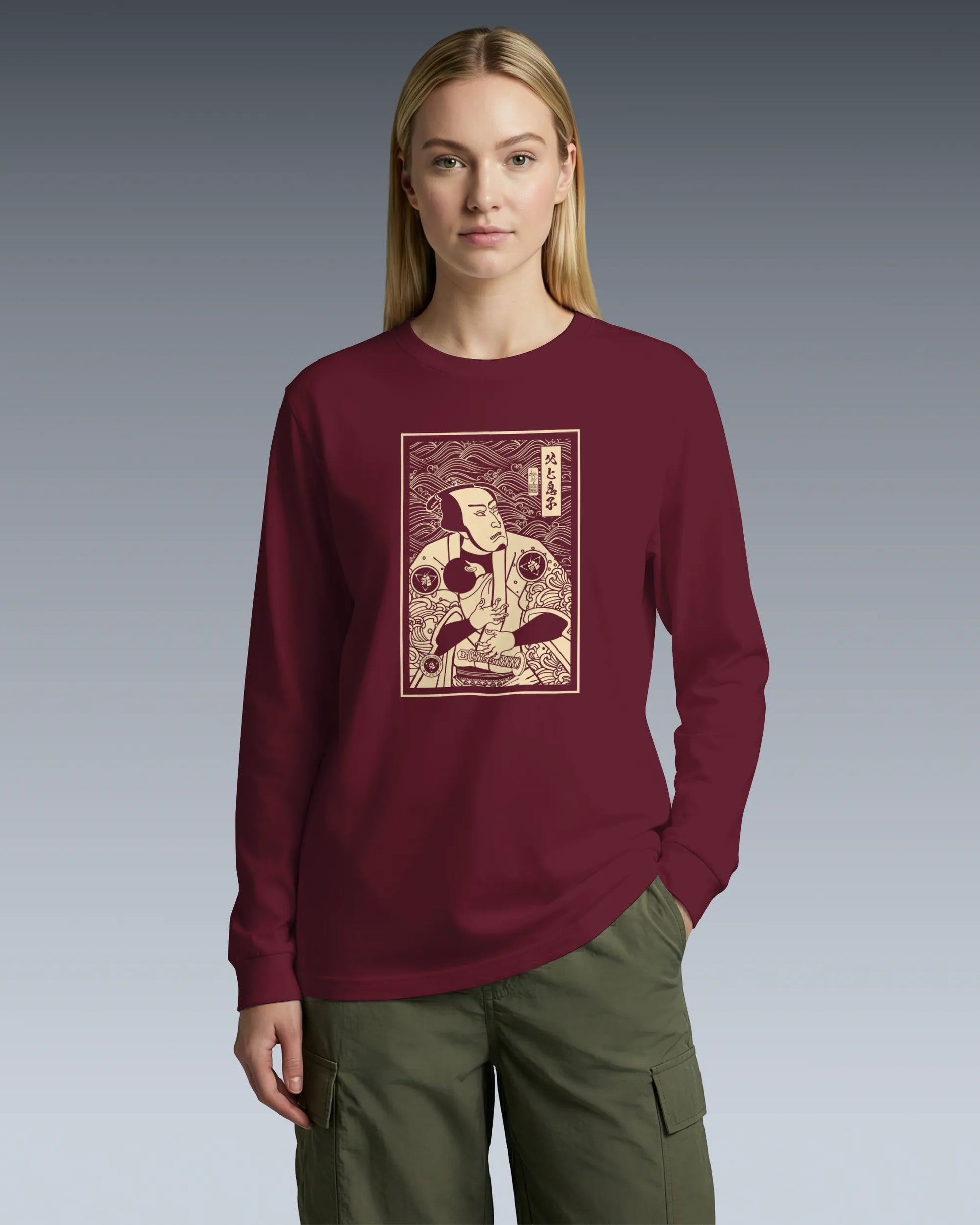 Dad Is Also Mom Love Family Unisex Long Sleeve Tee - Samurai Original
