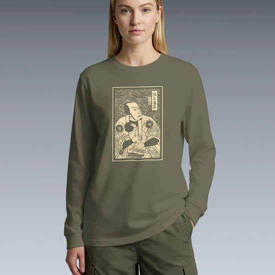 Dad Is Also Mom Love Family Unisex Long Sleeve Tee - Samurai Original