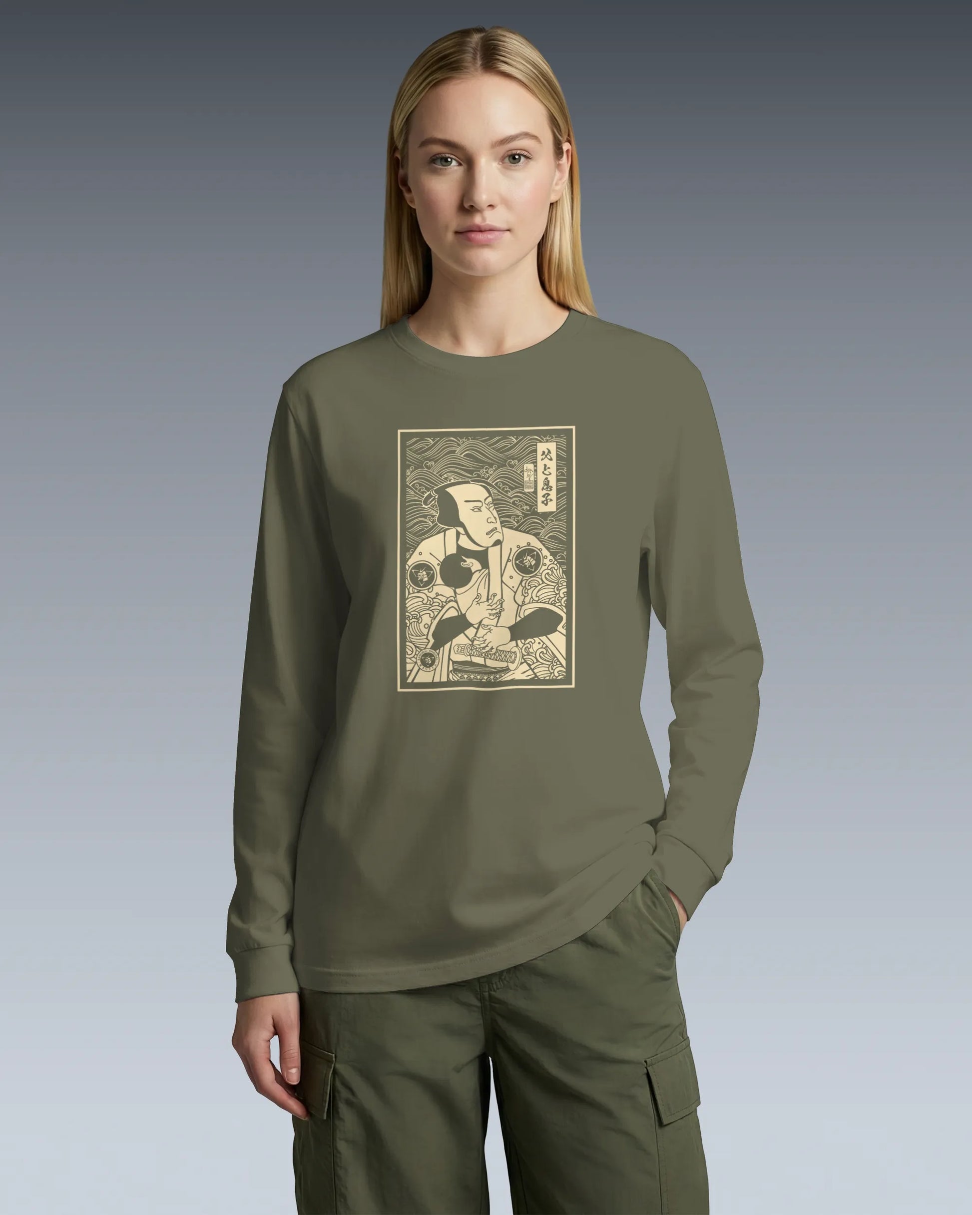 Dad Is Also Mom Love Family Unisex Long Sleeve Tee - Samurai Original
