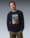 Daddy Shogun Assassin Ukiyo-e Unisex Long Sleeve Tee - Samurai Original