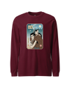 Daddy Shogun Assassin Ukiyo-e Unisex Long Sleeve Tee Maroon - Samurai Original