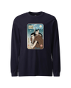 Daddy Shogun Assassin Ukiyo-e Unisex Long Sleeve Tee Navy - Samurai Original