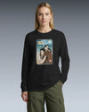 Daddy Shogun Assassin Ukiyo-e Unisex Long Sleeve Tee - Samurai Original