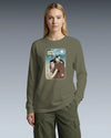 Daddy Shogun Assassin Ukiyo-e Unisex Long Sleeve Tee - Samurai Original