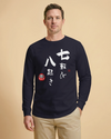 Daruma Fall 7 Stand 8 Unisex Long Sleeve Tee - Samurai Original