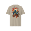 The Great Neko Fishing Organic T-shirt Desert Dust - Samurai Original