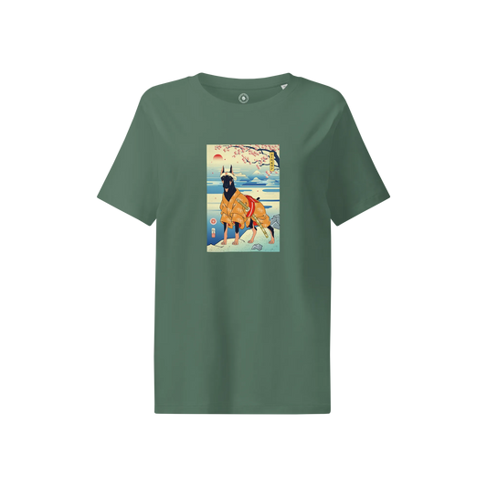 Dog Doberman Ukiyo-e Women’s organic t-shirt
