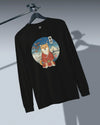 Dog Shiba Inu Funny Japanese Ukiyo-e Unisex Long Sleeve Tee - Samurai Original