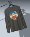 Dog Shiba Inu Funny Japanese Ukiyo-e Unisex Long Sleeve Tee - Samurai Original