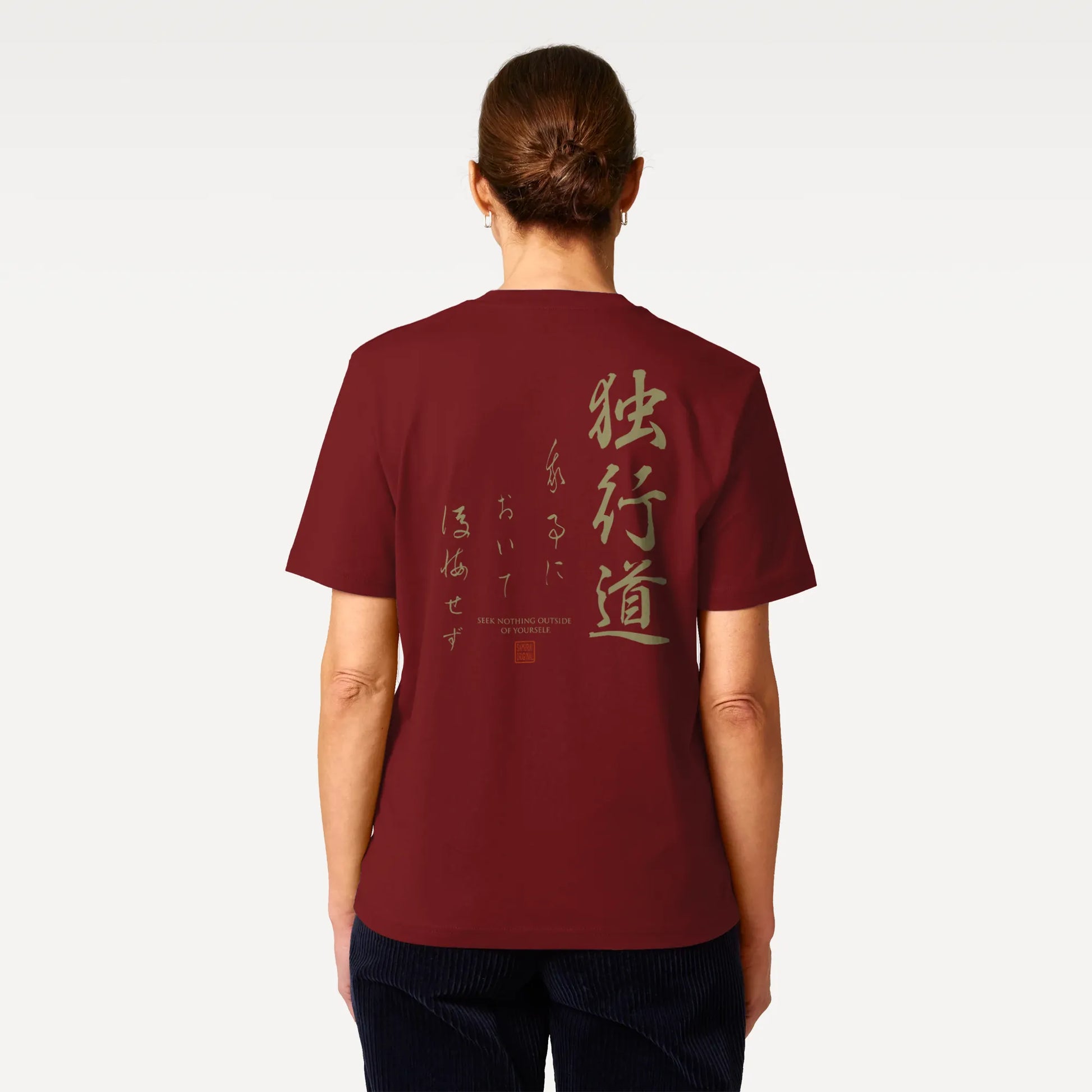 Dokkodo Way of Walking Alone Organic T-Shirt - Samurai Original
