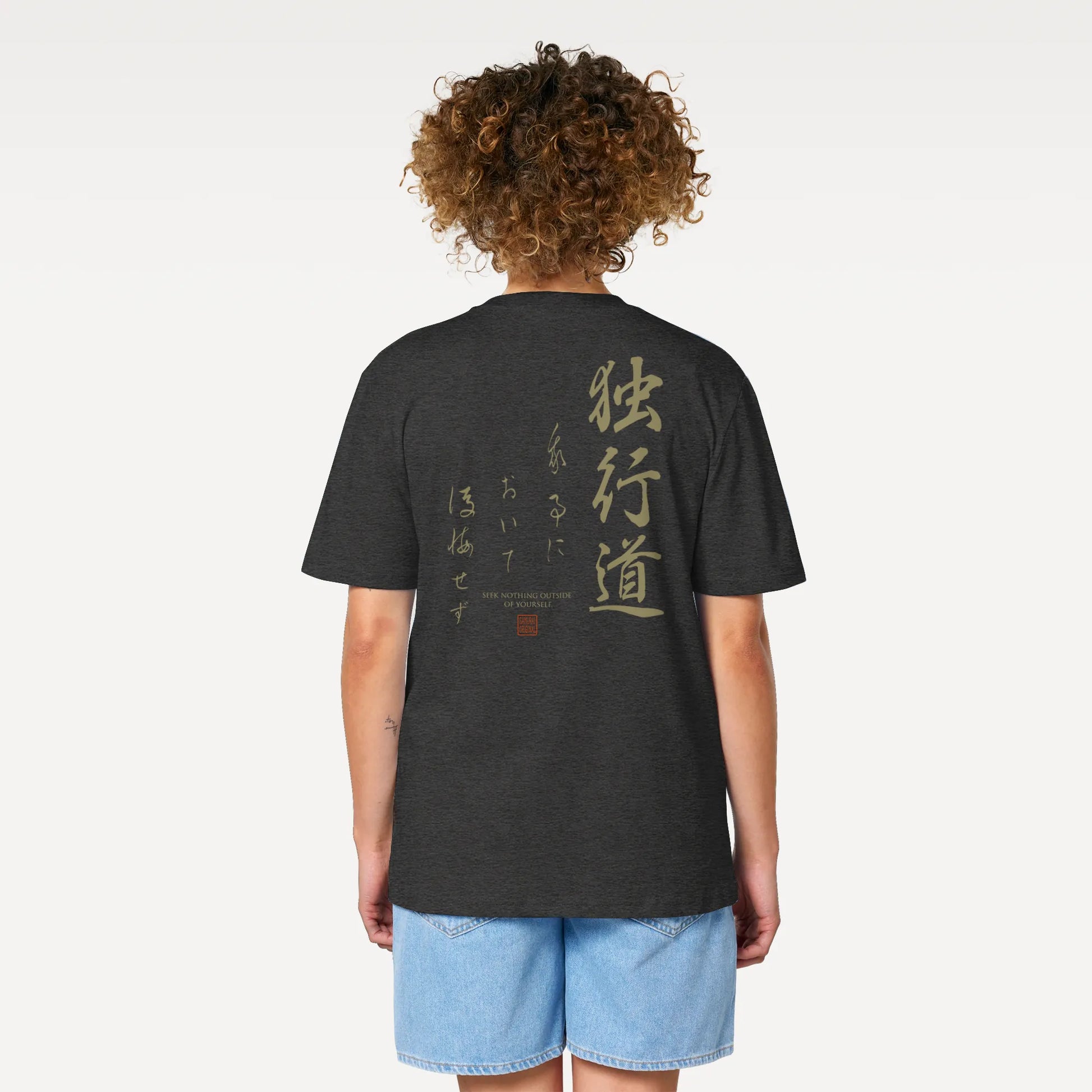 Dokkodo Way of Walking Alone Organic T-Shirt - Samurai Original