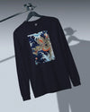 Dragon Japanese Ukiyo-e Unisex Long Sleeve Tee
