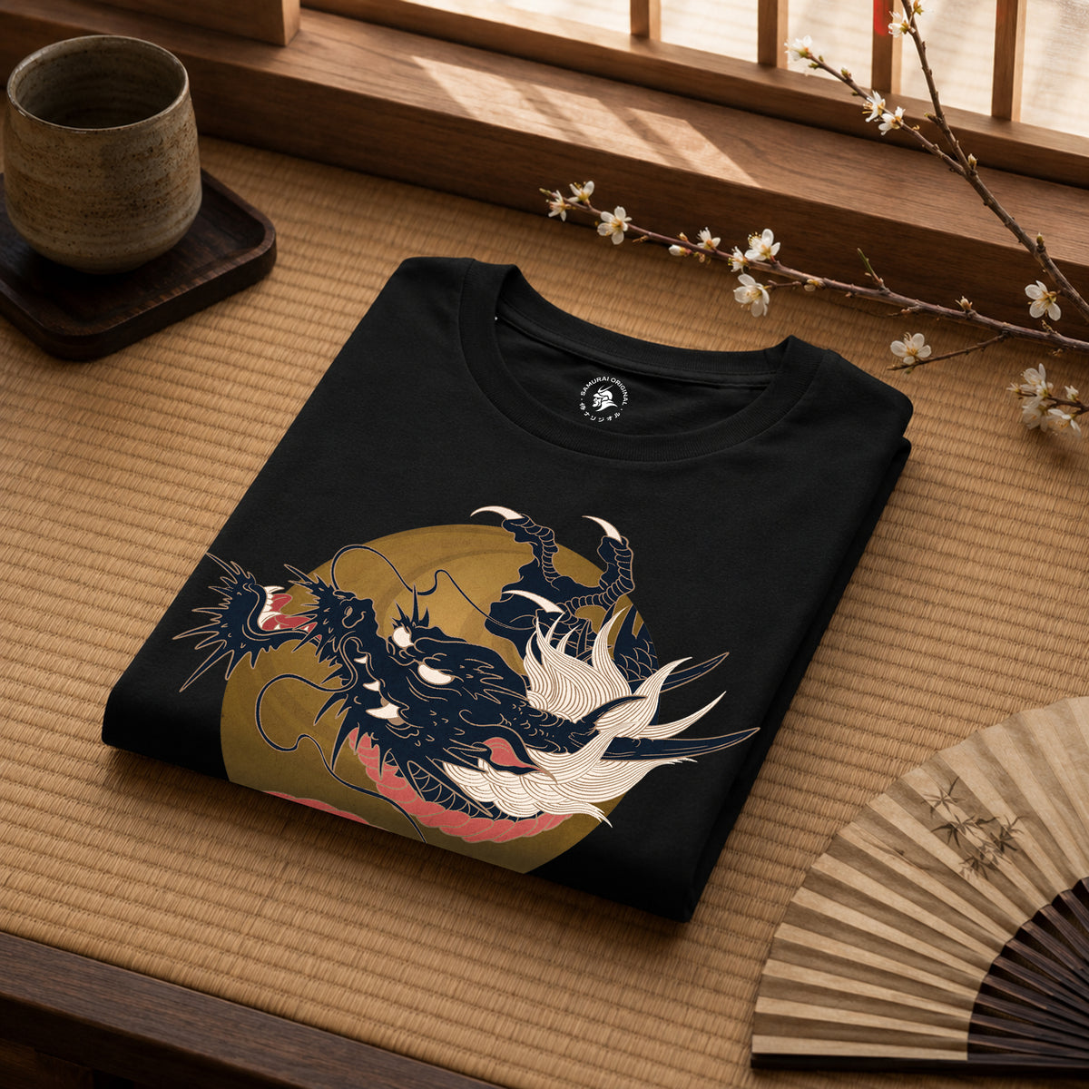 Dragon Rising Classic T-shirt - Samurai Original