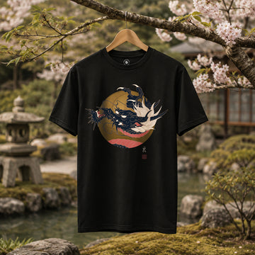 Dragon Rising Classic T-shirt - Samurai Original