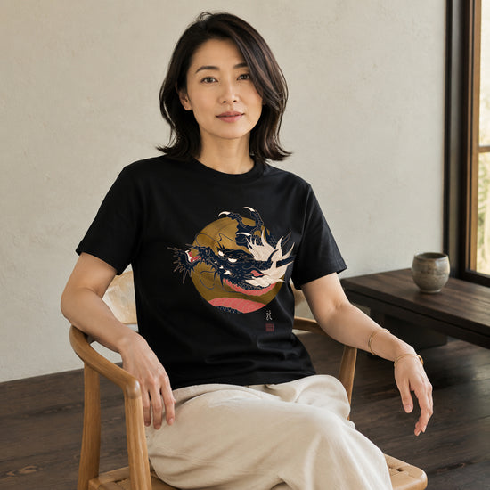Dragon Rising Classic T-shirt - Samurai Original