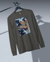 Dragon Japanese Ukiyo-e Unisex Long Sleeve Tee
