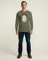 Ko-omote Mask Unisex Long Sleeve Tee