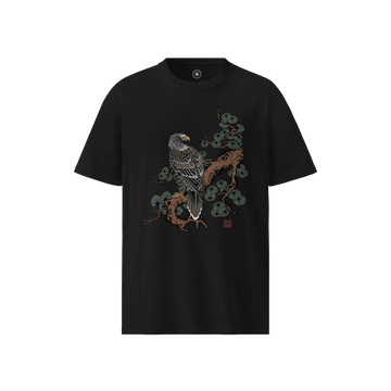 Eagle Ukiyo-e Unisex Organic T-shirt