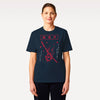 Flame Forged Katana Personalized Edition Unisex organic t-shirt
