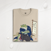 Frog Samurai Japanese Organic T-shirt - Samurai Original