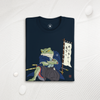 Frog Samurai Japanese Organic T-shirt - Samurai Original