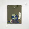 Frog Samurai Japanese Organic T-shirt - Samurai Original