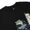 Frog Samurai Japanese Unisex Sweatshirt
