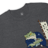 Frog Samurai Japanese Unisex Sweatshirt