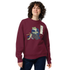 Frog Samurai Japanese Unisex Sweatshirt